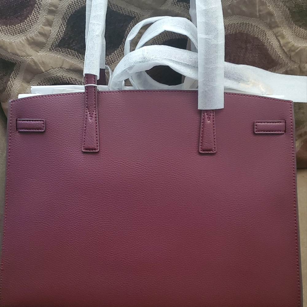 Walker Pebbled Triple Compartment Satchel